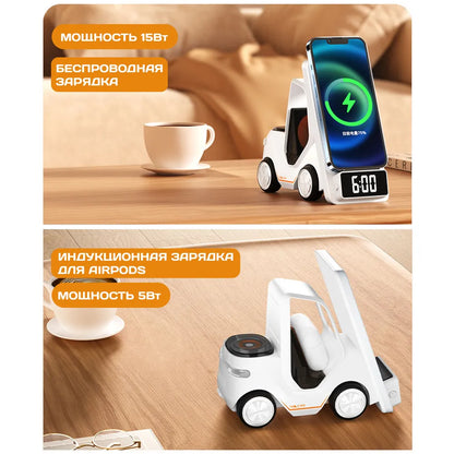 Беспроводное зарядное устройства для телефонов, наушников и часов