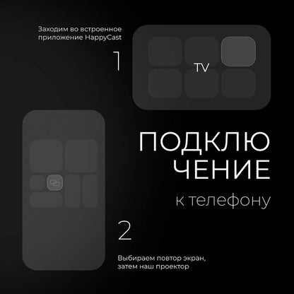 Проектор для фильмов PLAY 6 на Android 4K