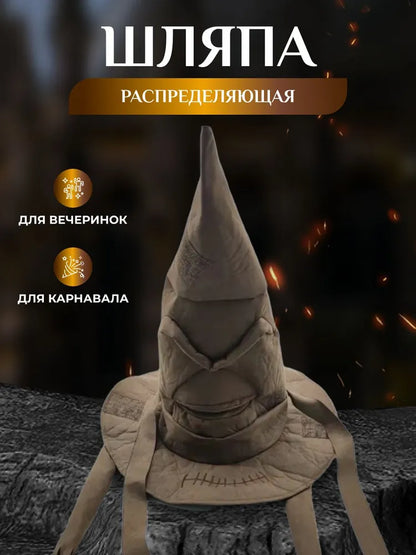 Гарри Поттер Хогвартс кулоҳ гап мезанад